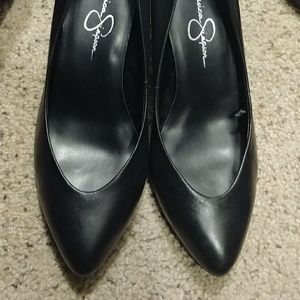 Jessica Simpson pointy heels
